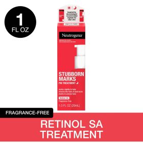 Neutrogena Stubborn Marks PM Treatment with Retinol SA, 1 fl. oz