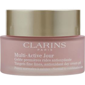 Clarins by Clarins Multi-Active Jour Target Fine Lines Antioxidant Day Cream - Gel ( Normal to Combination Skin ) --50ml/1.7oz