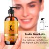 Vitamin C Serum for Face and Eyes with Hyaluronic Acid and Vitamin E Brightening Serum Dark Spots Eye Area Wrinkles 8 Oz