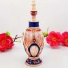 10ML Vintage Essential Oil Bottle Rose Gold Blue Red Perfume Bottle Crown Empty Bottle Refillable Container