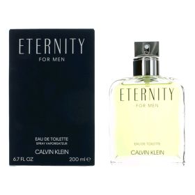 Eternity by Calvin Klein (Option: 6.7 oz Eau De Toilette Spray for Men)