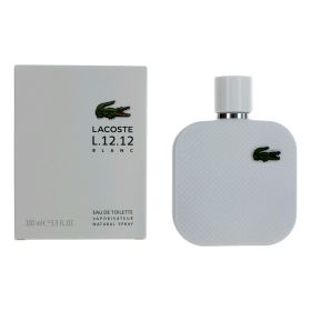 Lacoste L.12.12 White Blanc by Lacoste (Option: 3.3 oz Eau De Toilette Spray for Men)