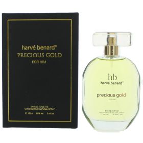 Precious Gold by Harve Bernard (Option: 3.4 oz Eau De Toilette Spray for Men)