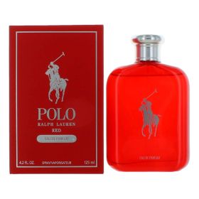 Polo Red by Ralph Lauren (Option: 4.2 oz Eau De Parfum Spray for Men)