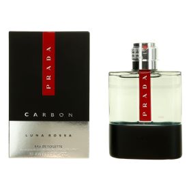 Prada Luna Rossa Carbon by Prada (Option: 3.4 oz Eau De Toilette Spray for Men)