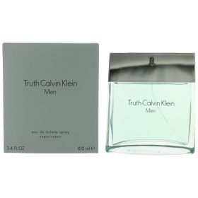 Truth by Calvin Klein (Option: 3.4 oz Eau De Toilette Spray for Men)