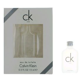 CK One by Calvin Klein (Option: 0.5 oz Eau De Toilette Splash for Unisex)