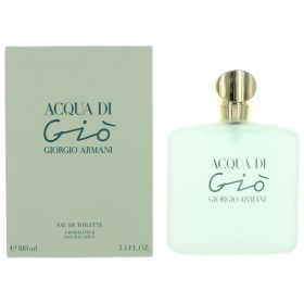 Acqua Di Gio by Giorgio Armani (Option: 3.4 oz Eau De Toilette Spray for Women)