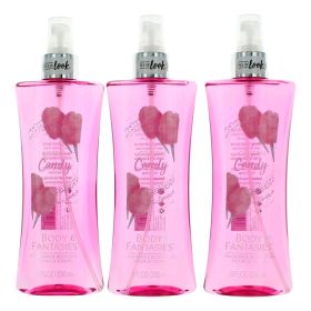 Cotton Candy by Body Fantasies (Option: 3 Pack 8 oz Fragrance Body Spray for Women)