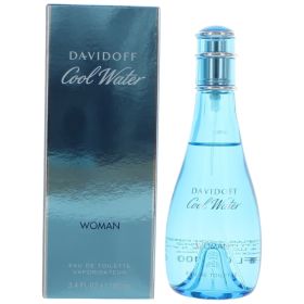 Cool Water by Davidoff (Option: 3.4 oz Eau De Toilette Spray for Women)