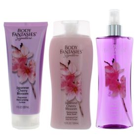 Japanese Cherry Blossom by Body Fantasies (Option: 3 Piece Set for Women)