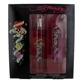 Ed Hardy by Christian Audigier (Option: 2 Piece Gift Set for Women)