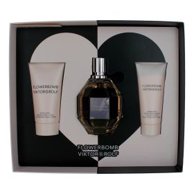 Flowerbomb by Viktor & Rolf (Option: 3 Piece Gift Set for Women)