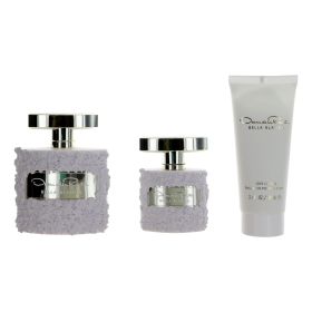 Bella Blanca by Oscar De La Renta (Option: 3 Piece Gift Set for Women)