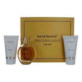 Precious Gold by Harve Bernard (Option: 3 Piece Gift Set for Women)