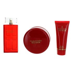 Red Door by Elizabeth Arden (Option: 3 Piece Gift Set for Women with Powder)