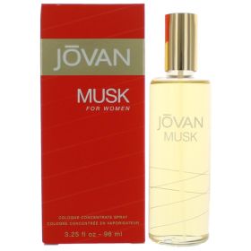 Jovan Musk by Coty (Option: 3.25 oz Cologne Concentrate Spray for Women)